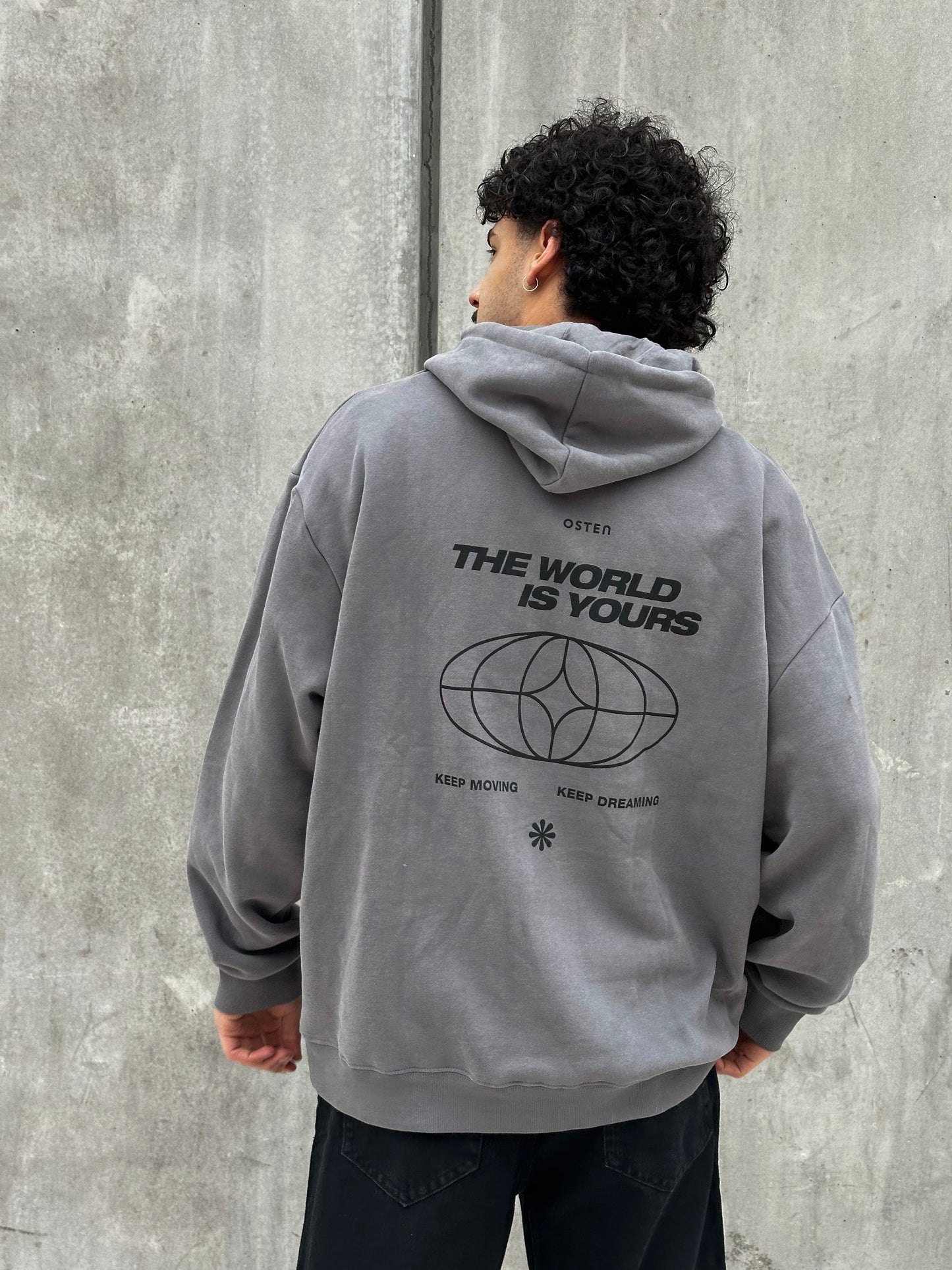 Canguro WORLD gris