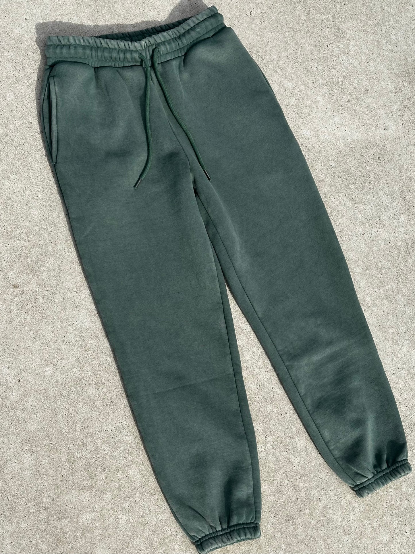 Jogger FELPA verde