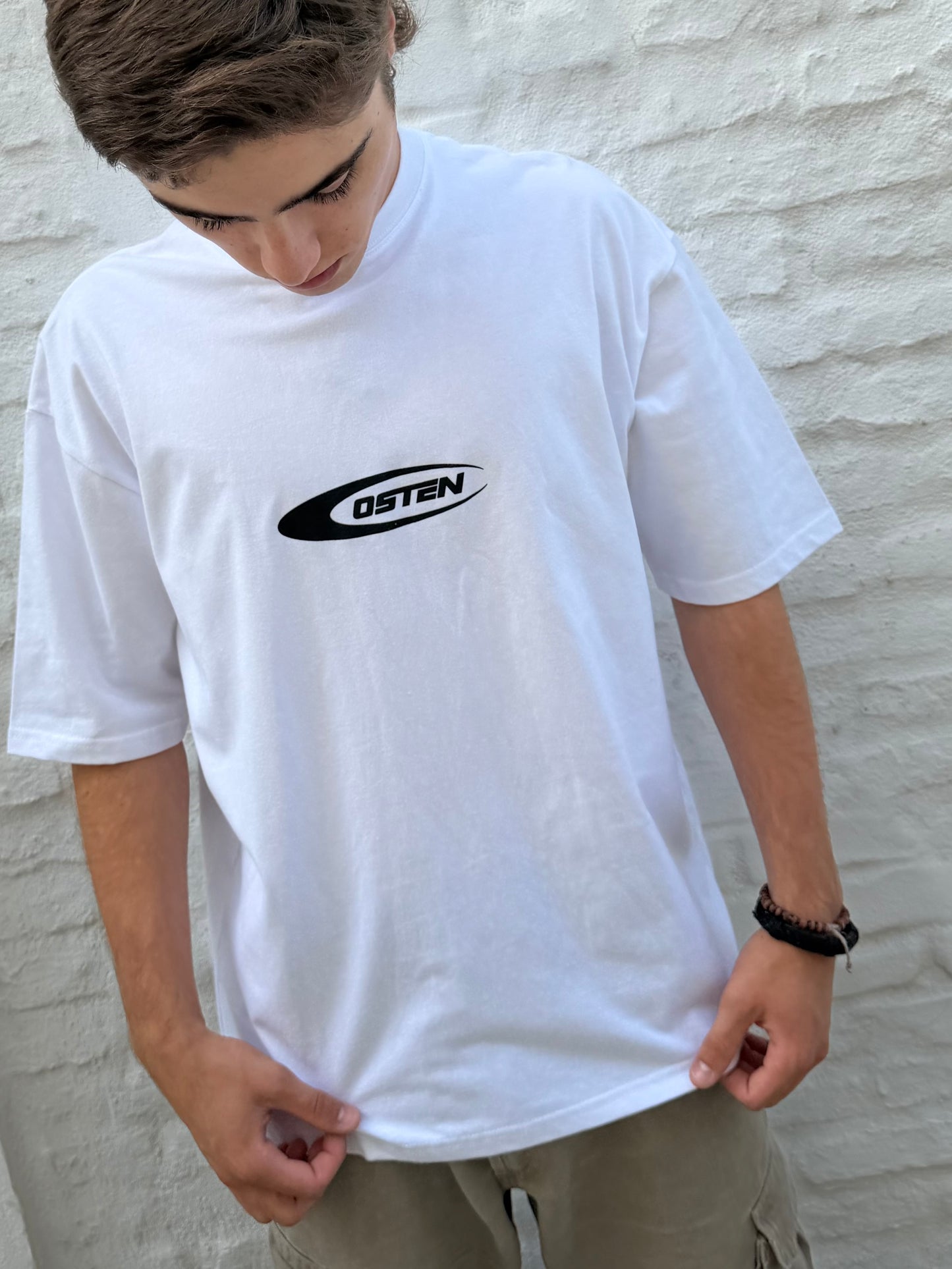 Remera ISO boxy blanca