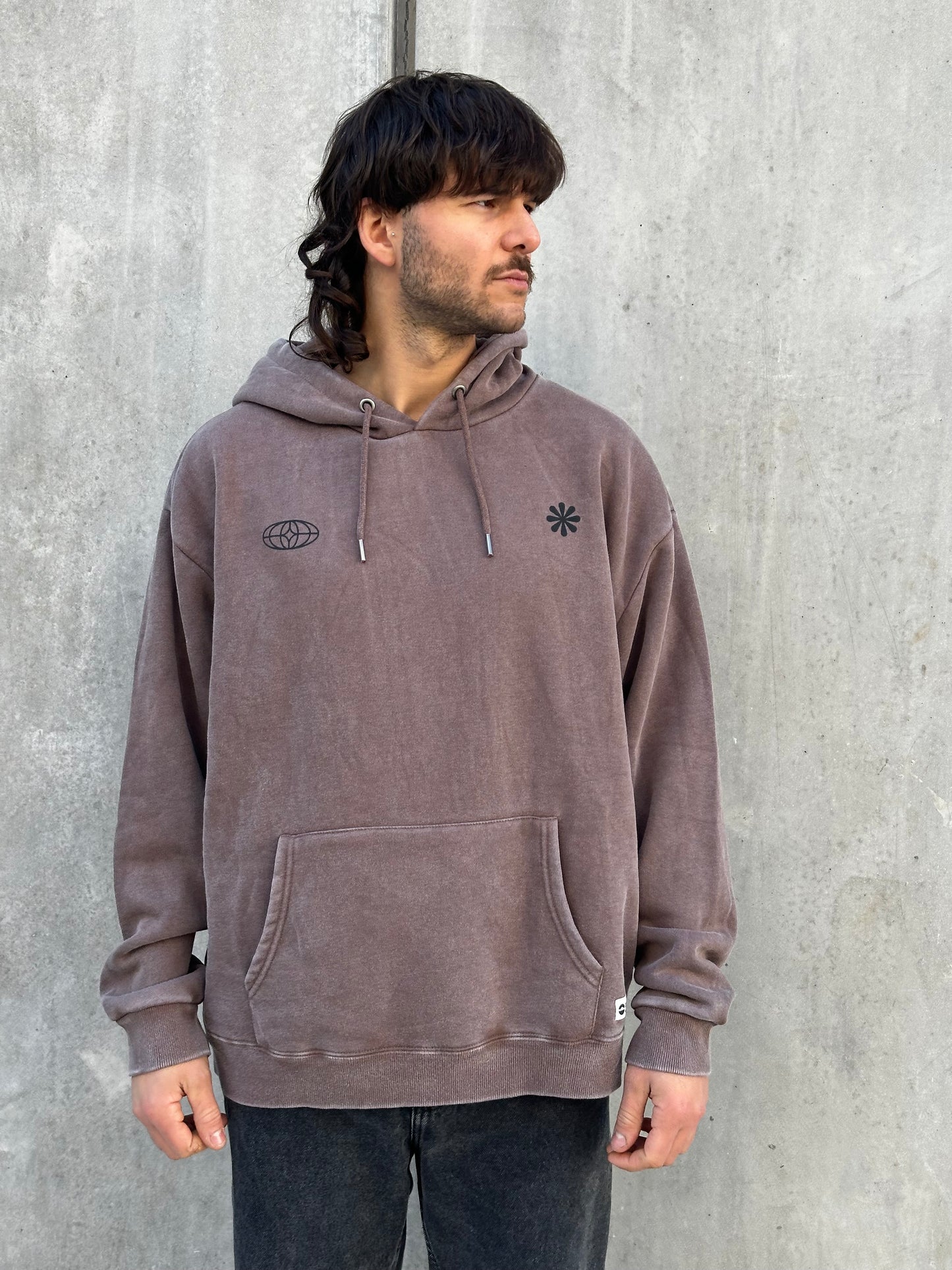 Canguro WORLD marrón washed