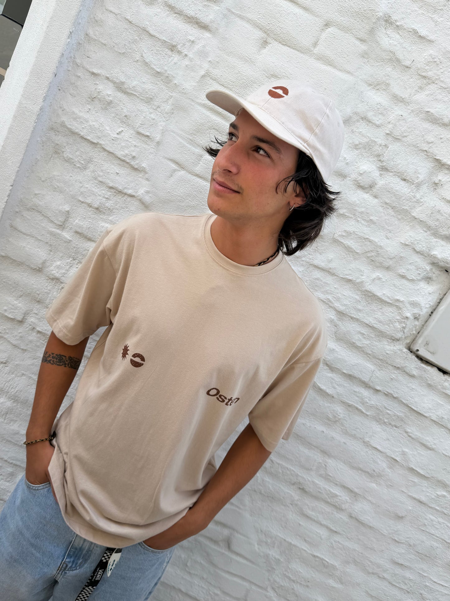 Remera SOL beige