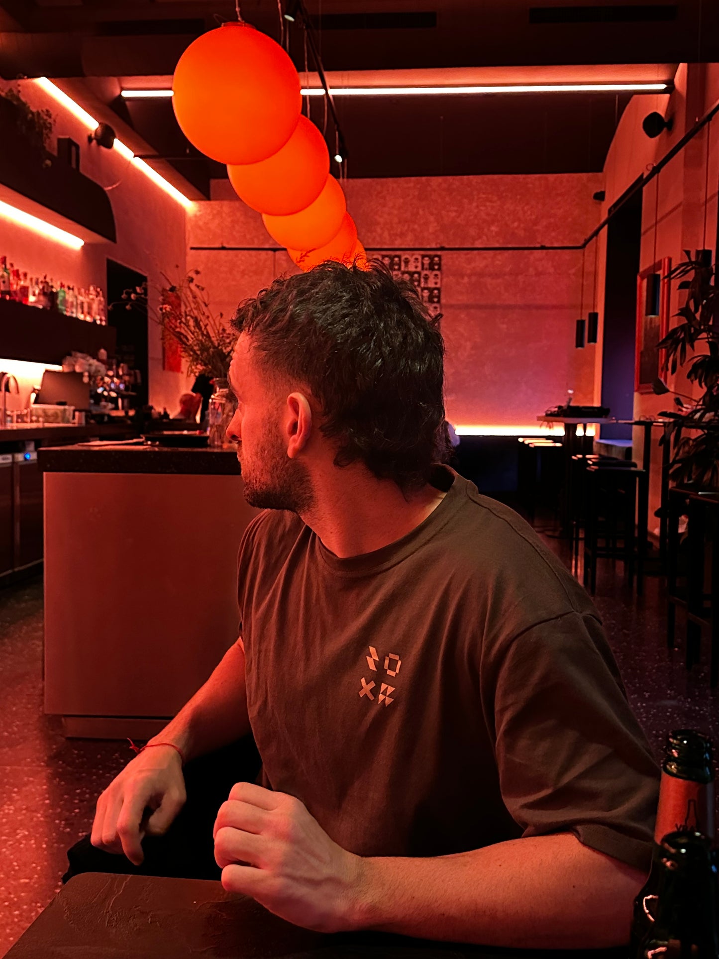 Remera SUPPLY marrón