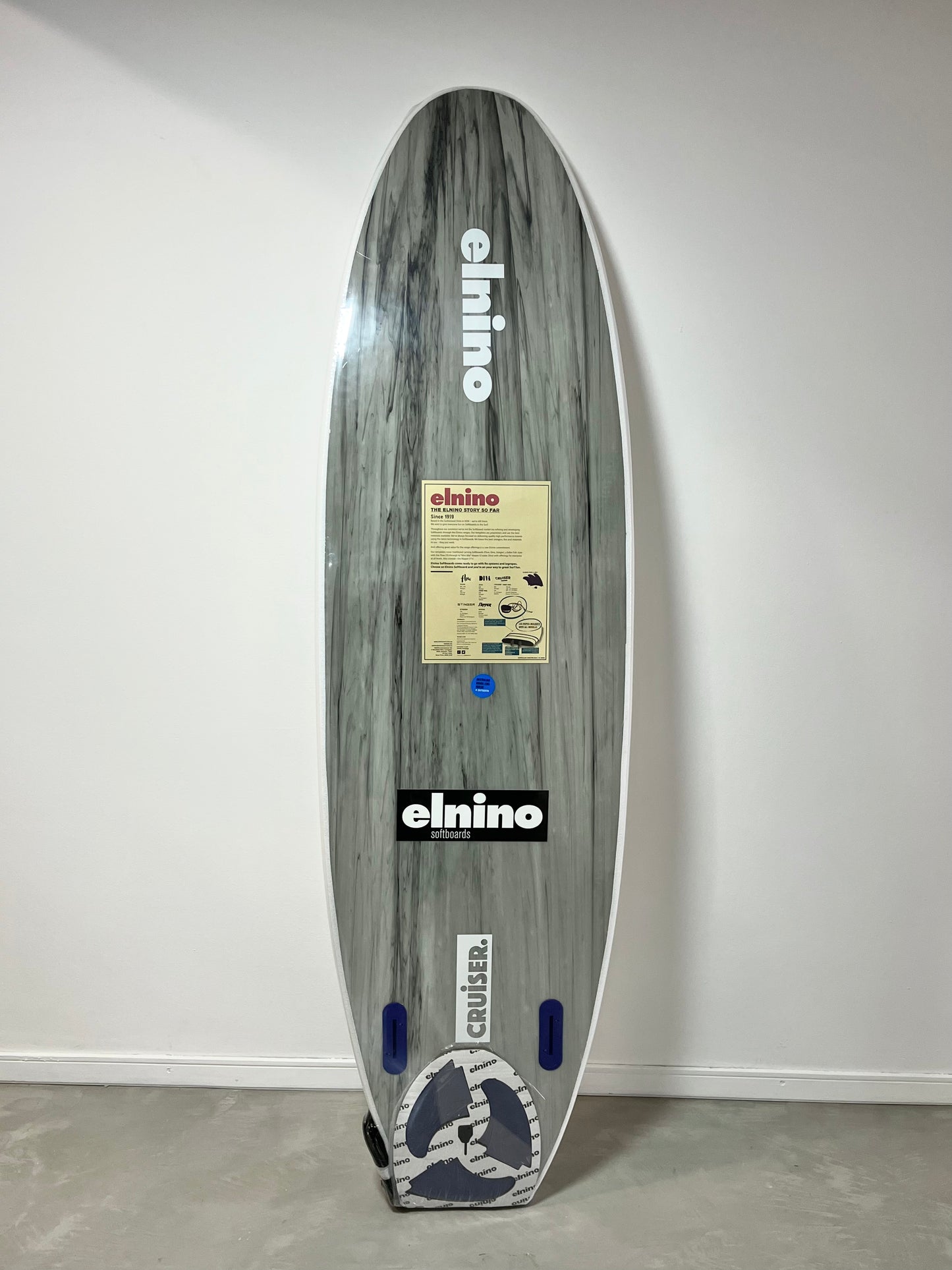 Tabla surf Soft Elnino Cruiser 6’6 Blanco