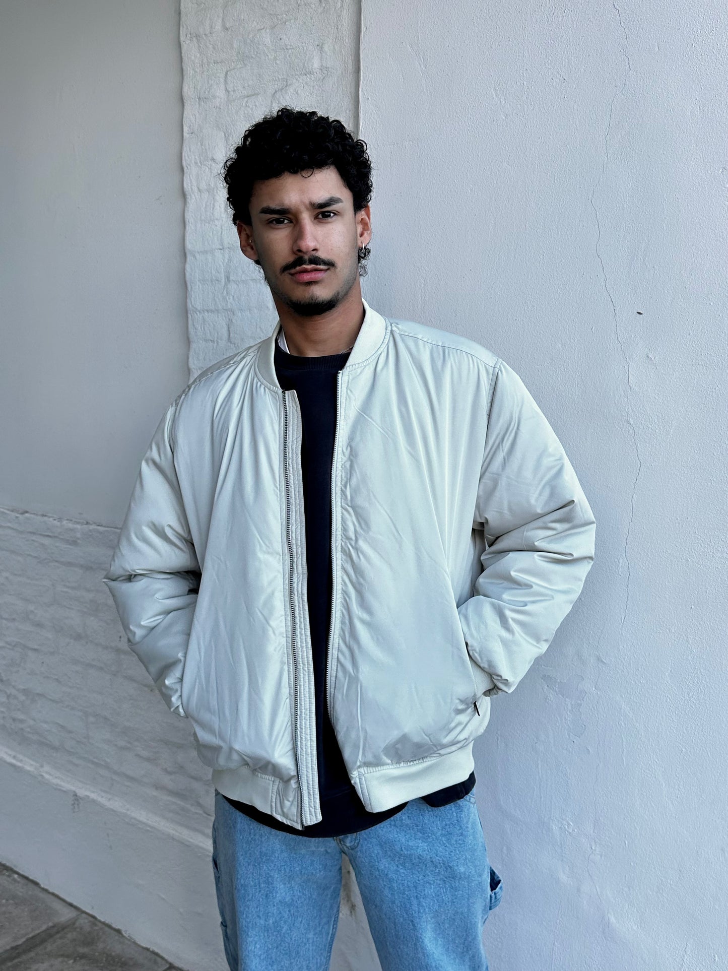 Campera BOMBER Cruda