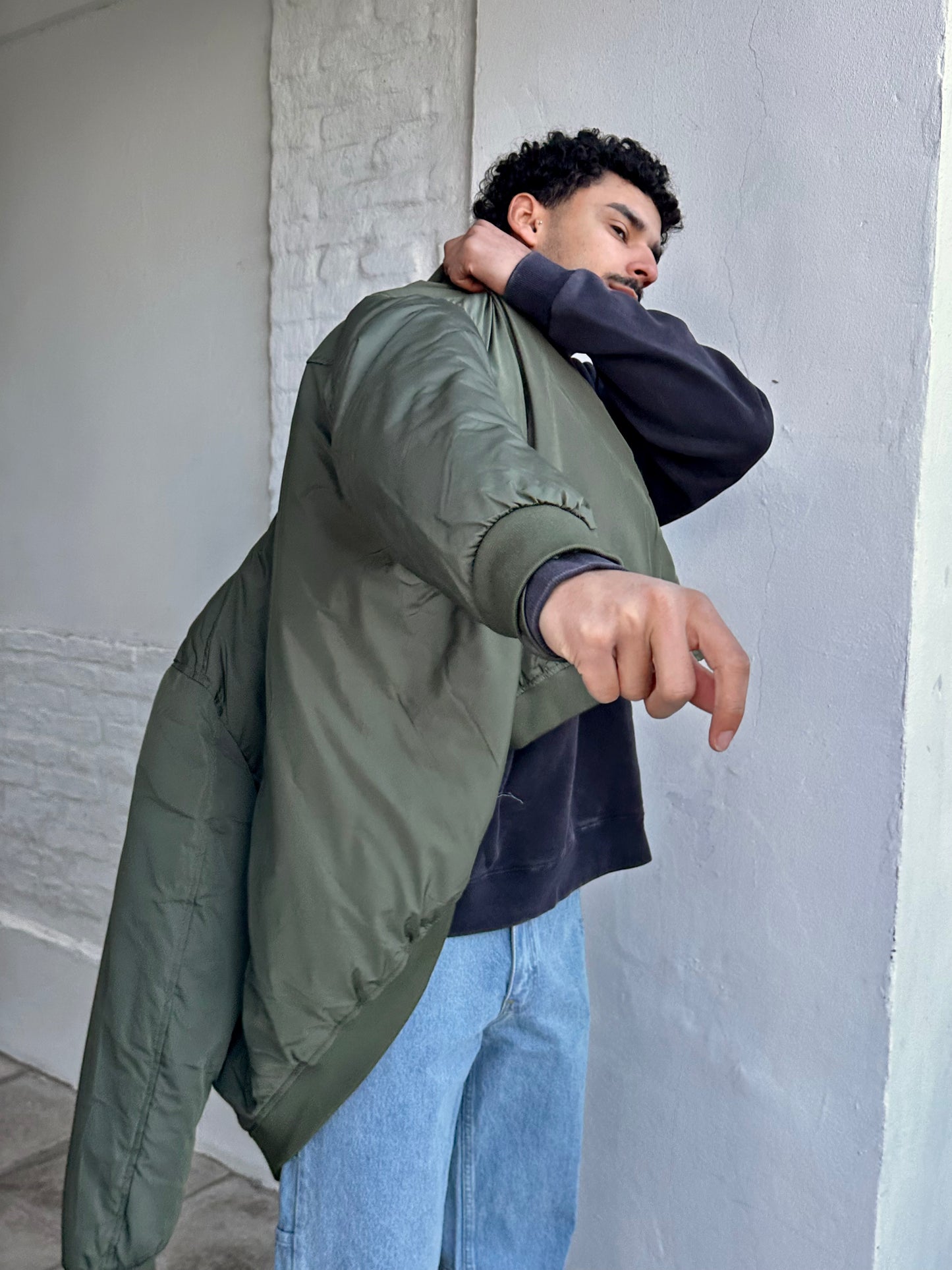 Campera BOMBER Verde