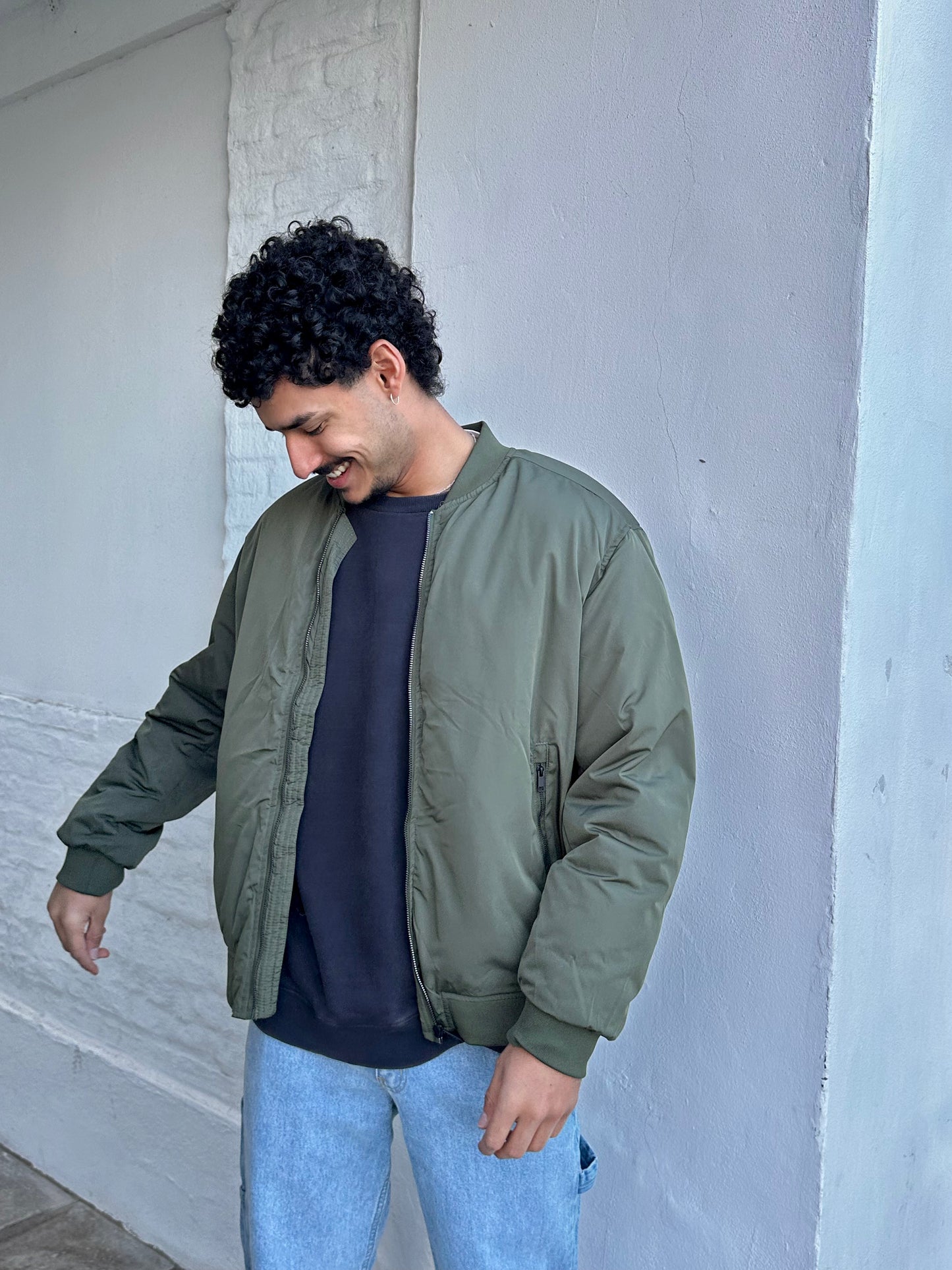 Campera BOMBER Verde