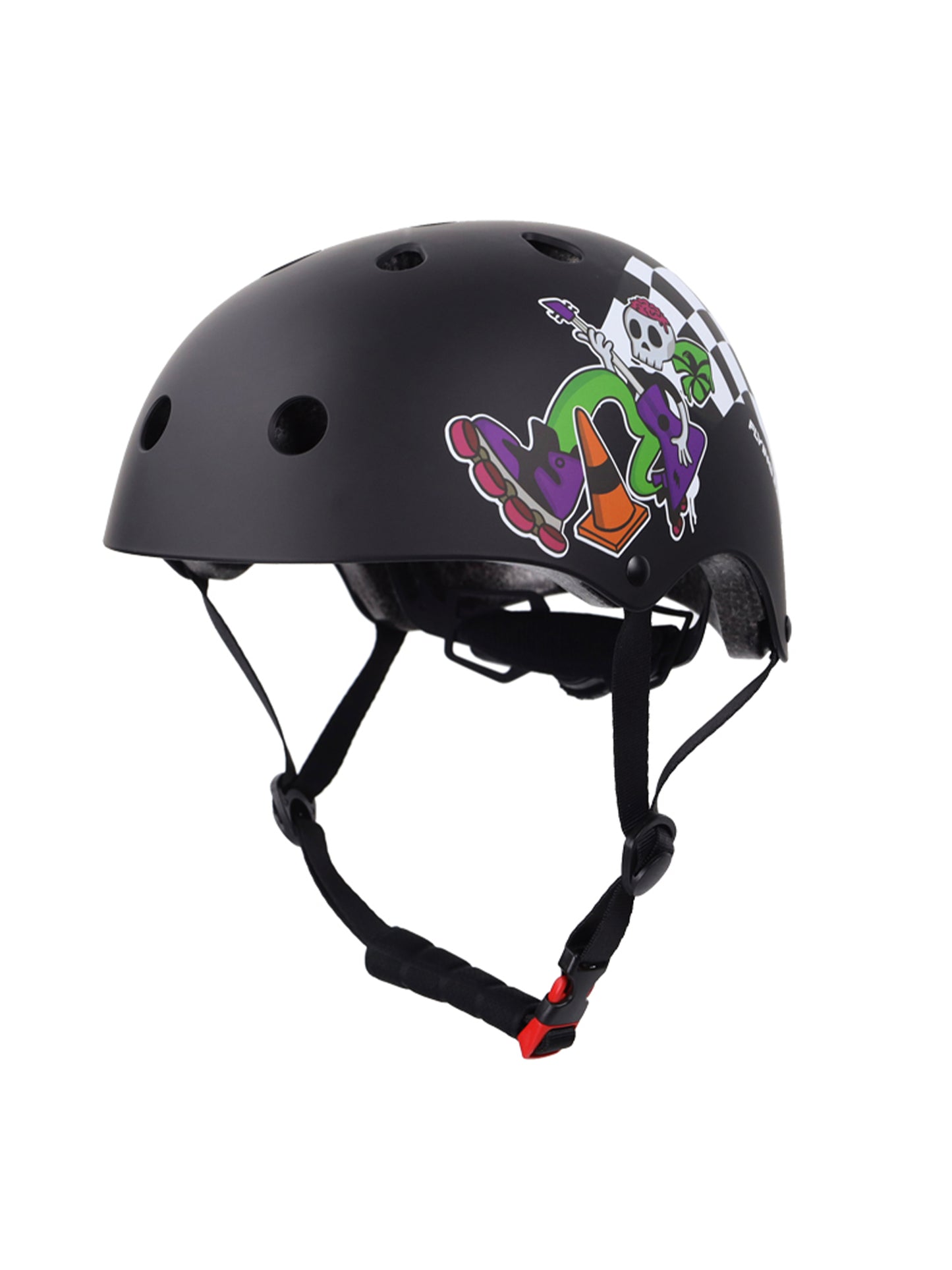Casco FLYING EAGLE JUNIOR RIDER NEGRO