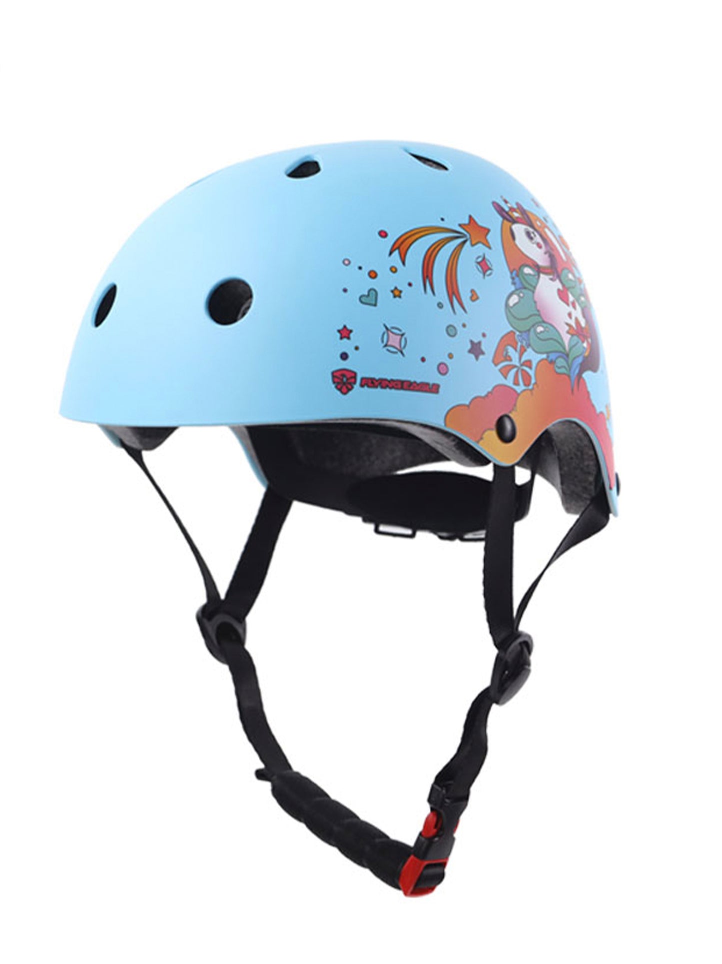 Casco FLYING EAGLE JUNIOR RIDER CELESTE