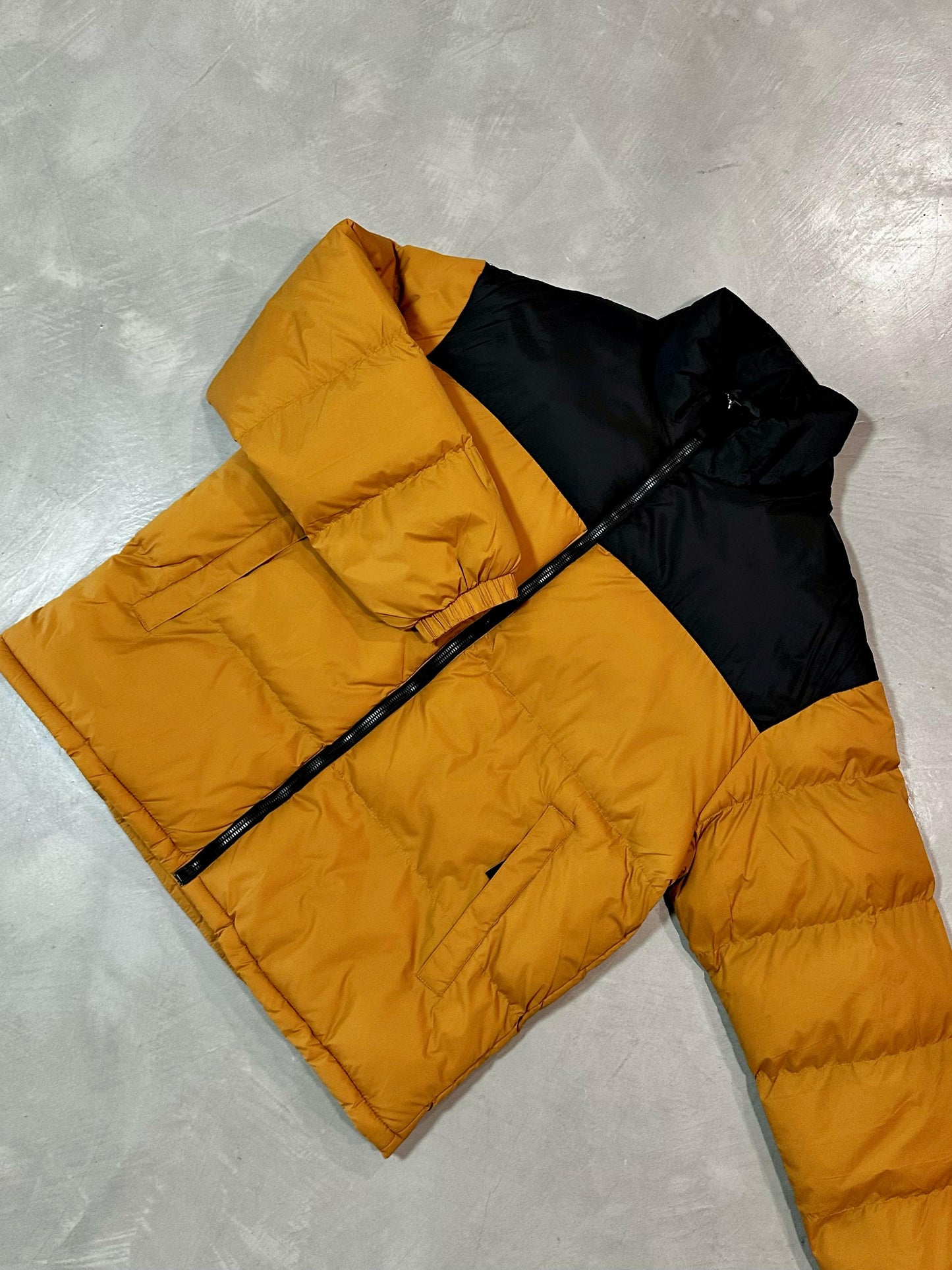 Campera PUFFER Mostaza