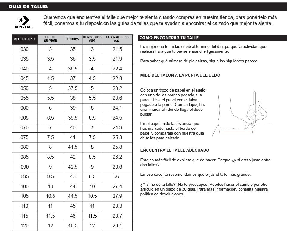 Championes CONVERSE C ALL STAR NEGRO