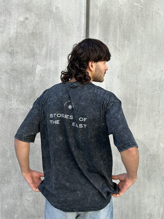 Remera EAST gris
