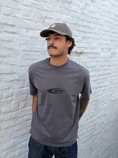 Remera ISO boxy gris