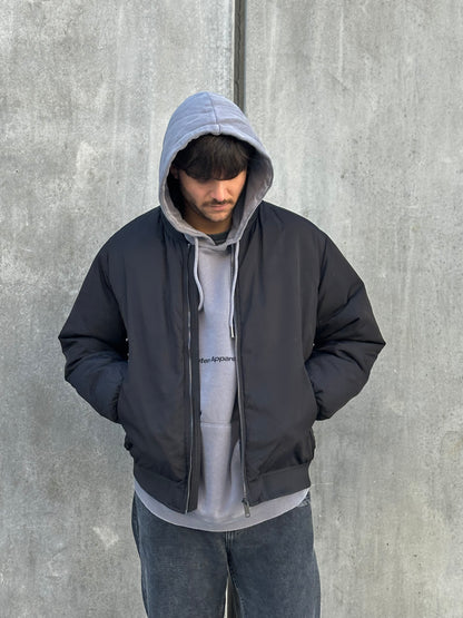 Campera PUFFER Negra