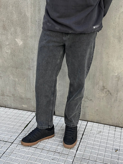 Jean MOM Gris lavado