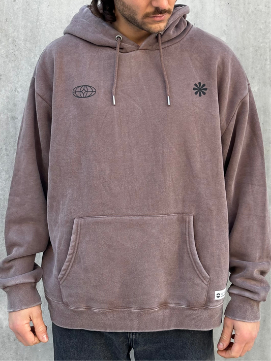 Canguro WORLD marrón washed