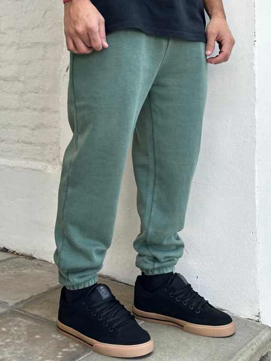 Jogger FELPA verde