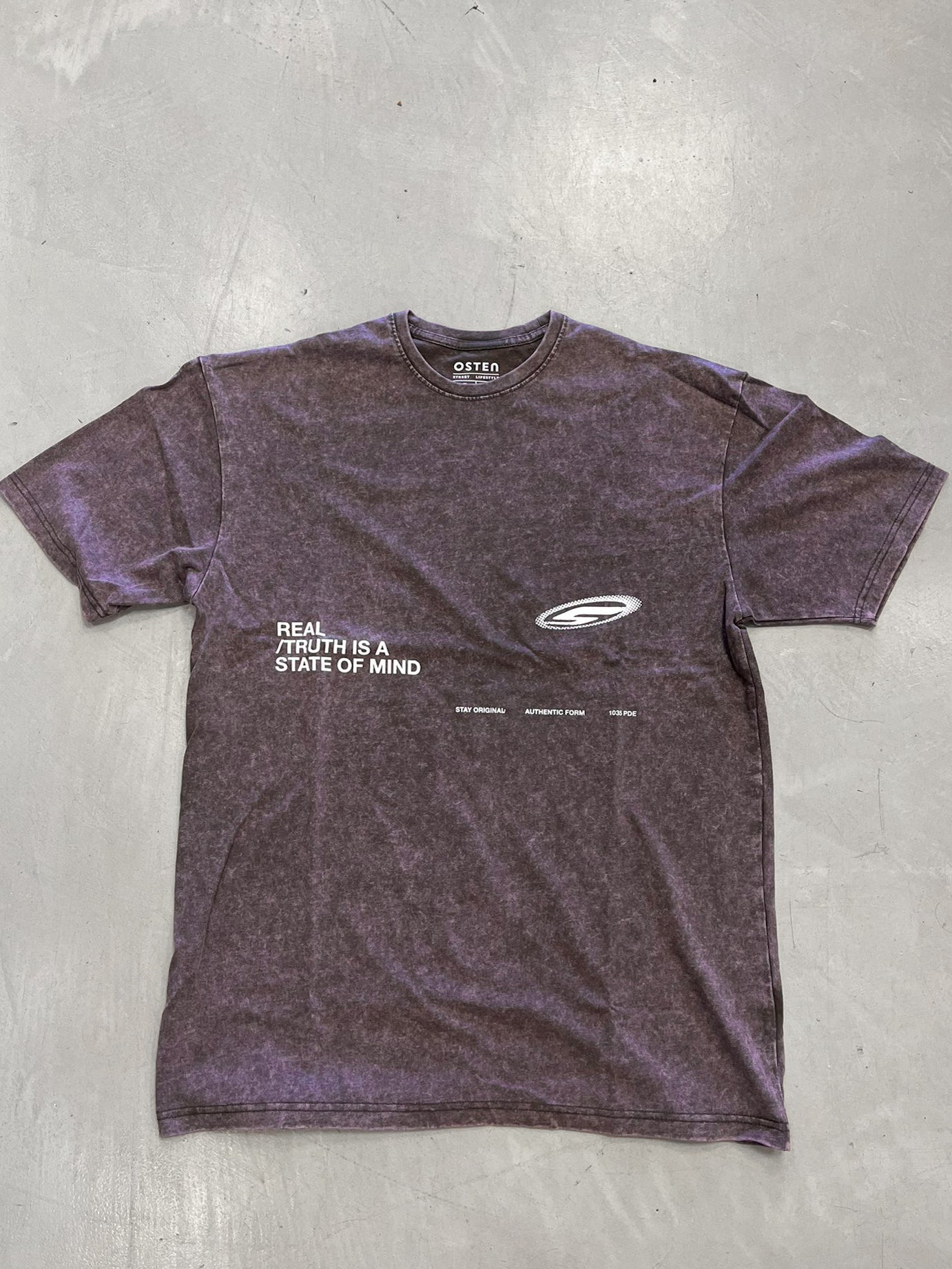 Remera TRUTH marrón
