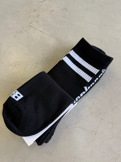 Medias Rayas negras largas