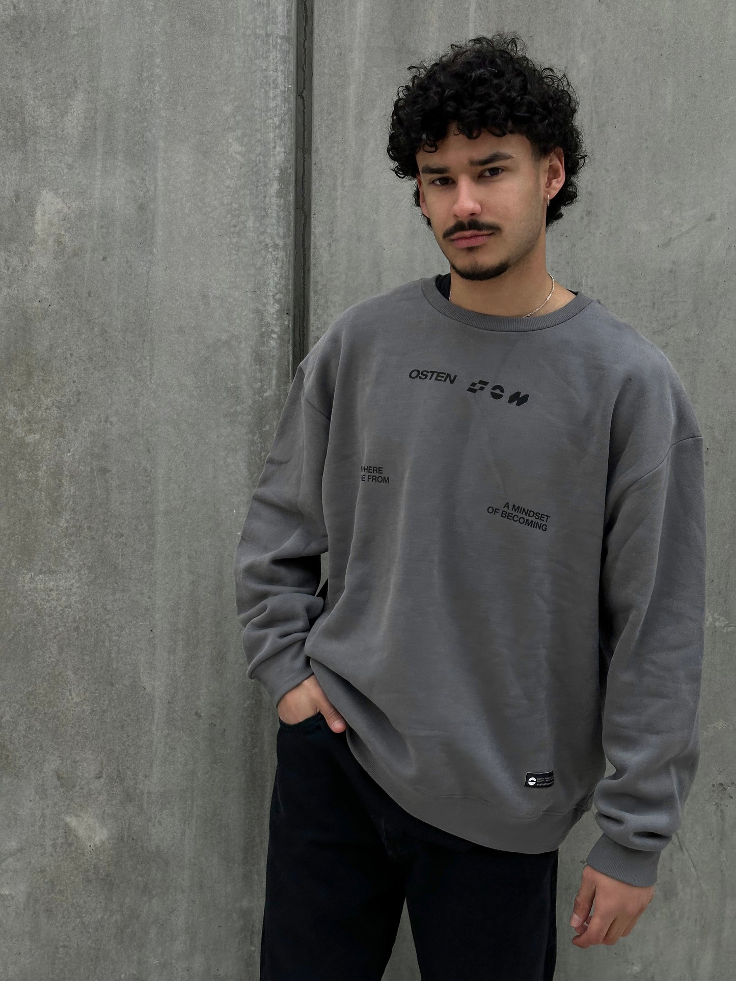 Buzo CONNECTION gris