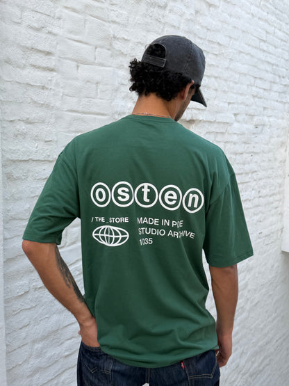 Remera STUDIO verde
