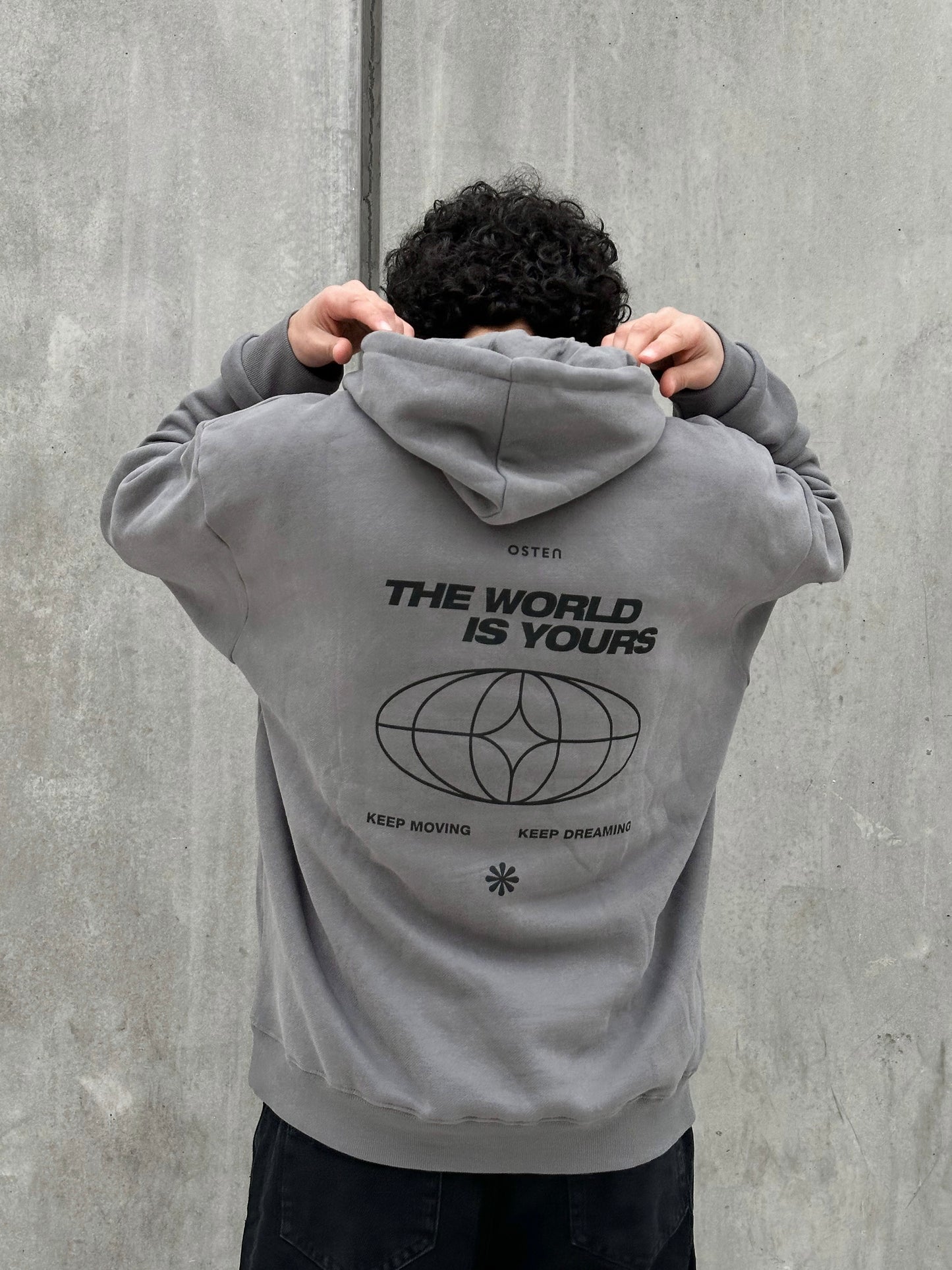 Canguro WORLD gris