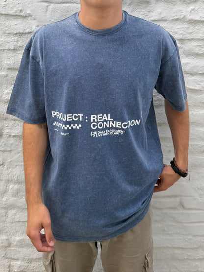 Remera PROJECT azul