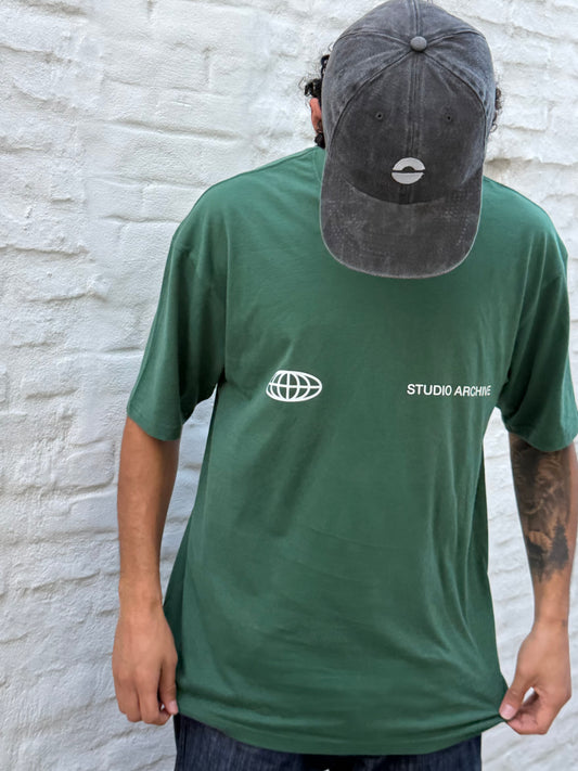 Remera STUDIO verde