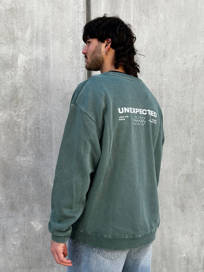Buzo UNEXPECTED verde