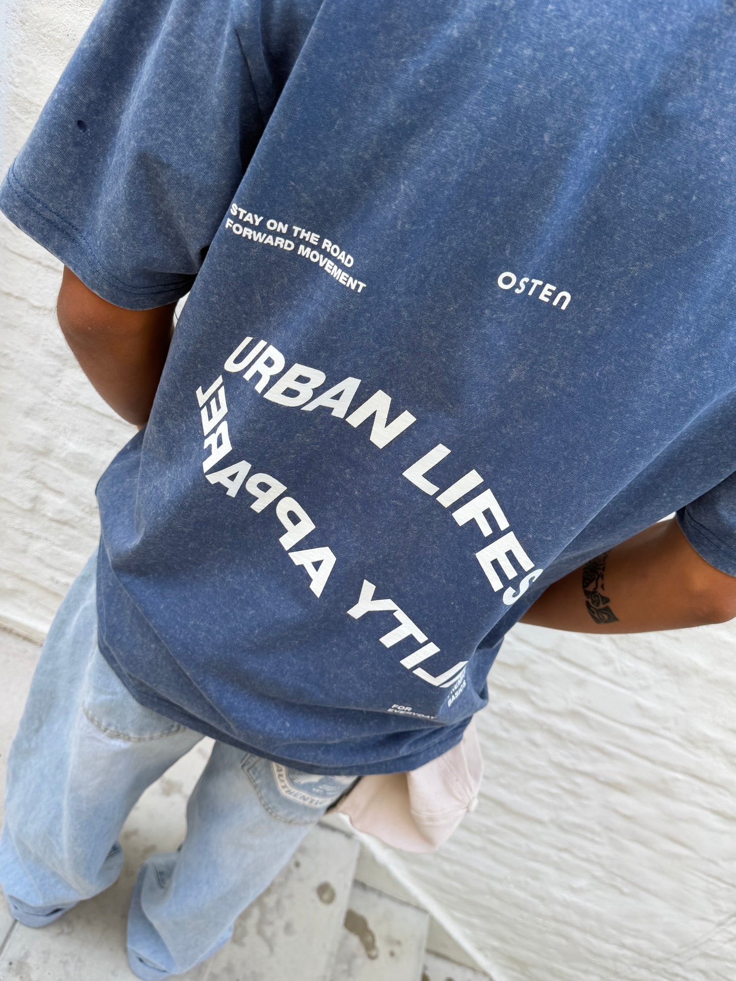 Remera LIFESTYLE azul