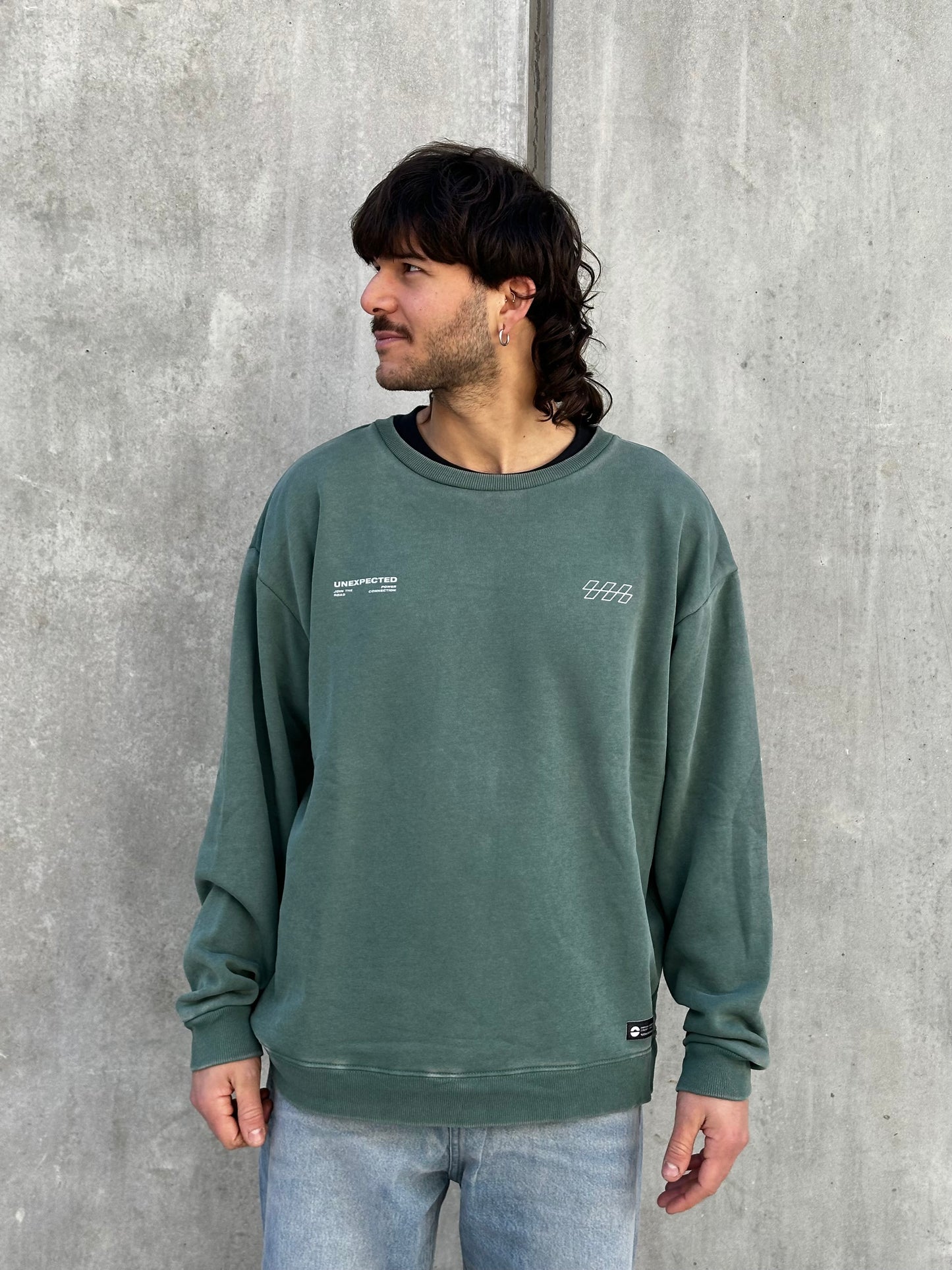 Buzo UNEXPECTED verde