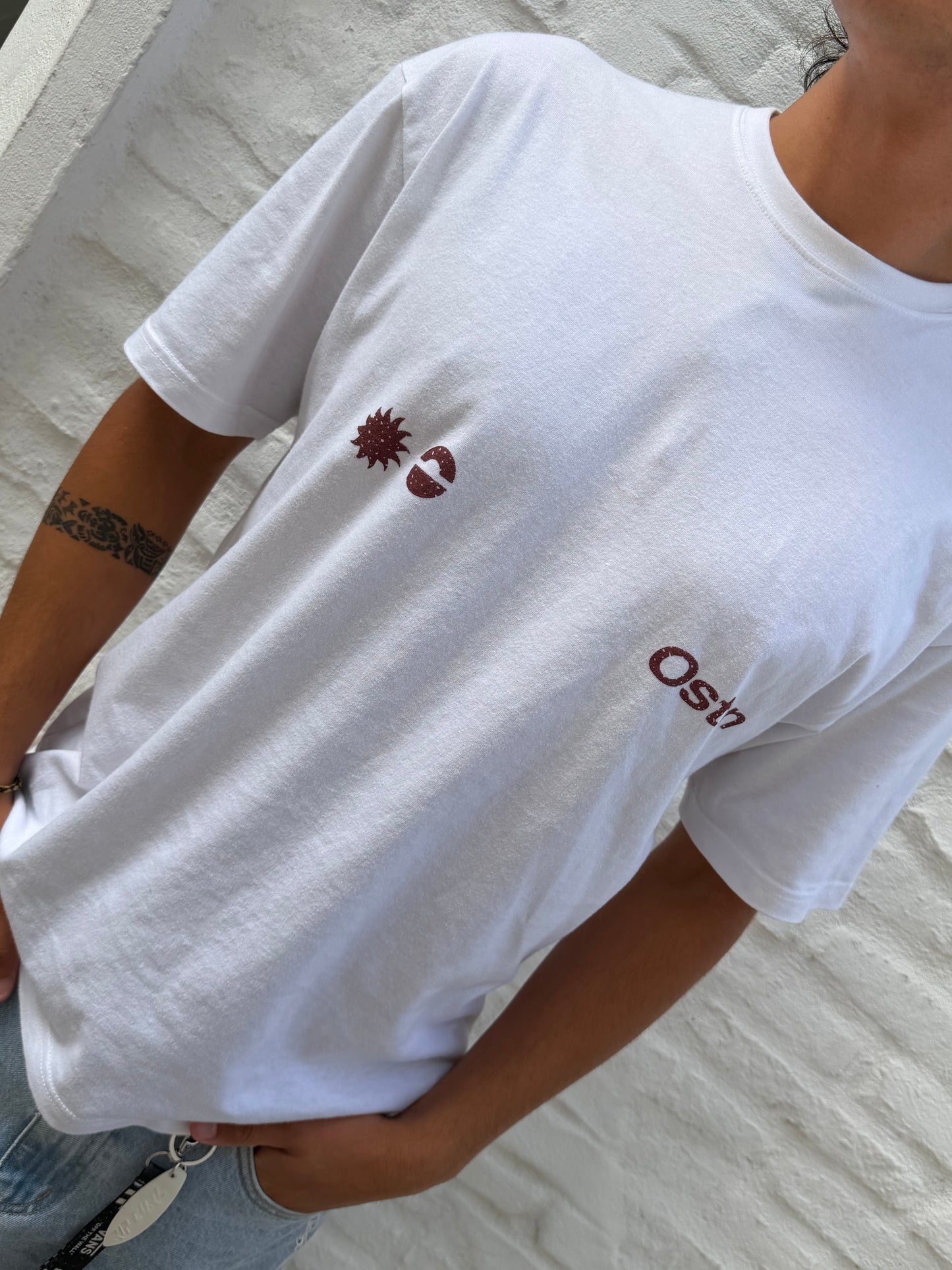 Remera SOL blanca