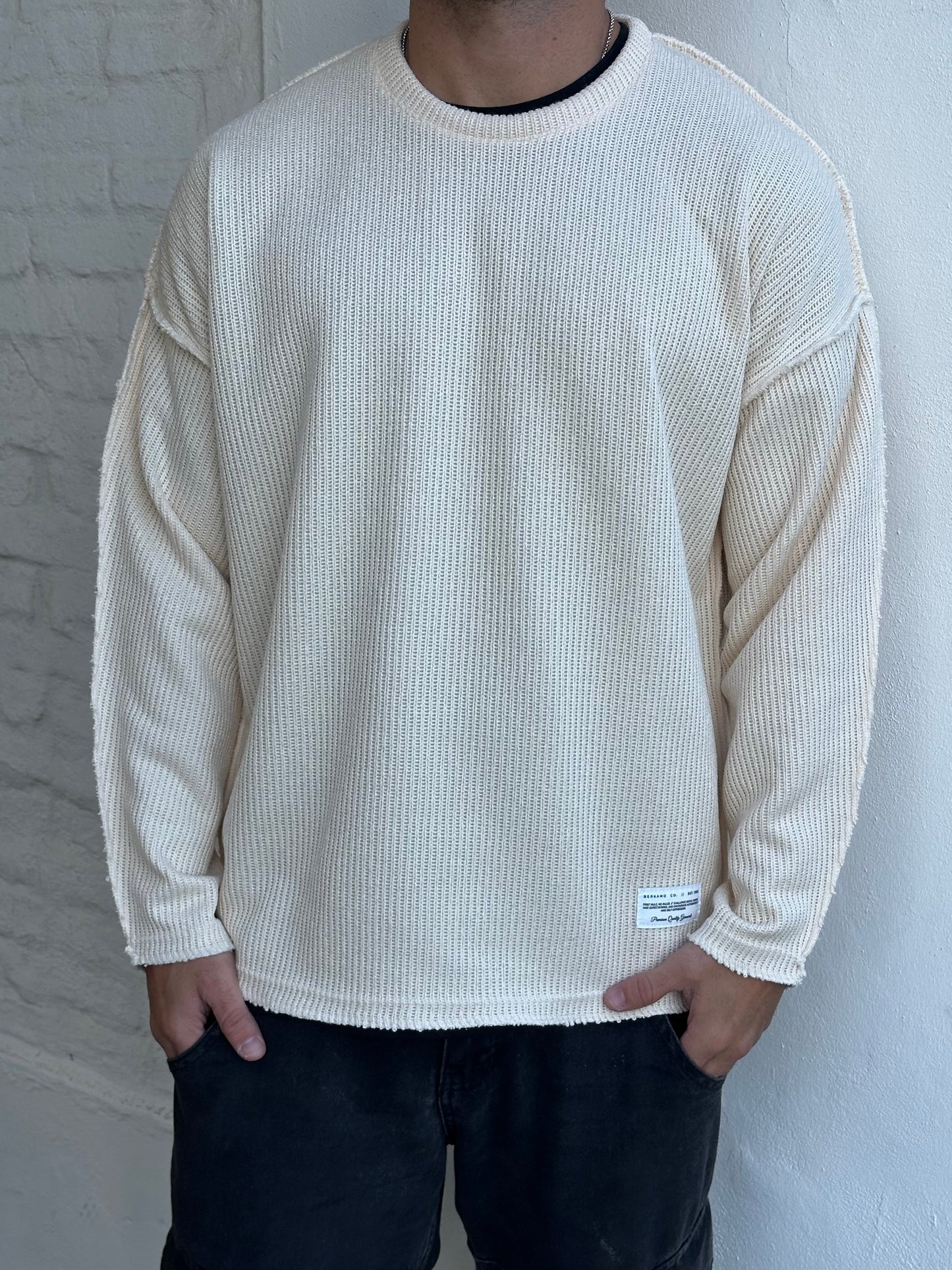 Buzo TEJIDO beige