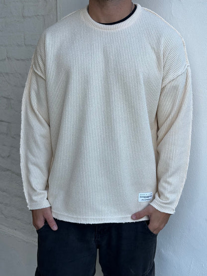 Buzo TEJIDO beige