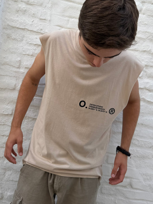 Musculosa MINDSET beige