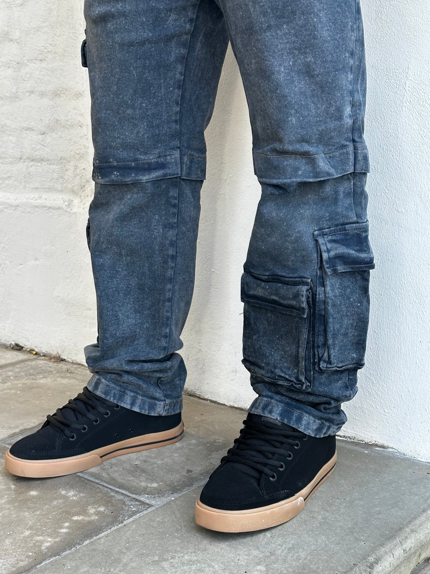 Jean CARGO VIVO WASH azul