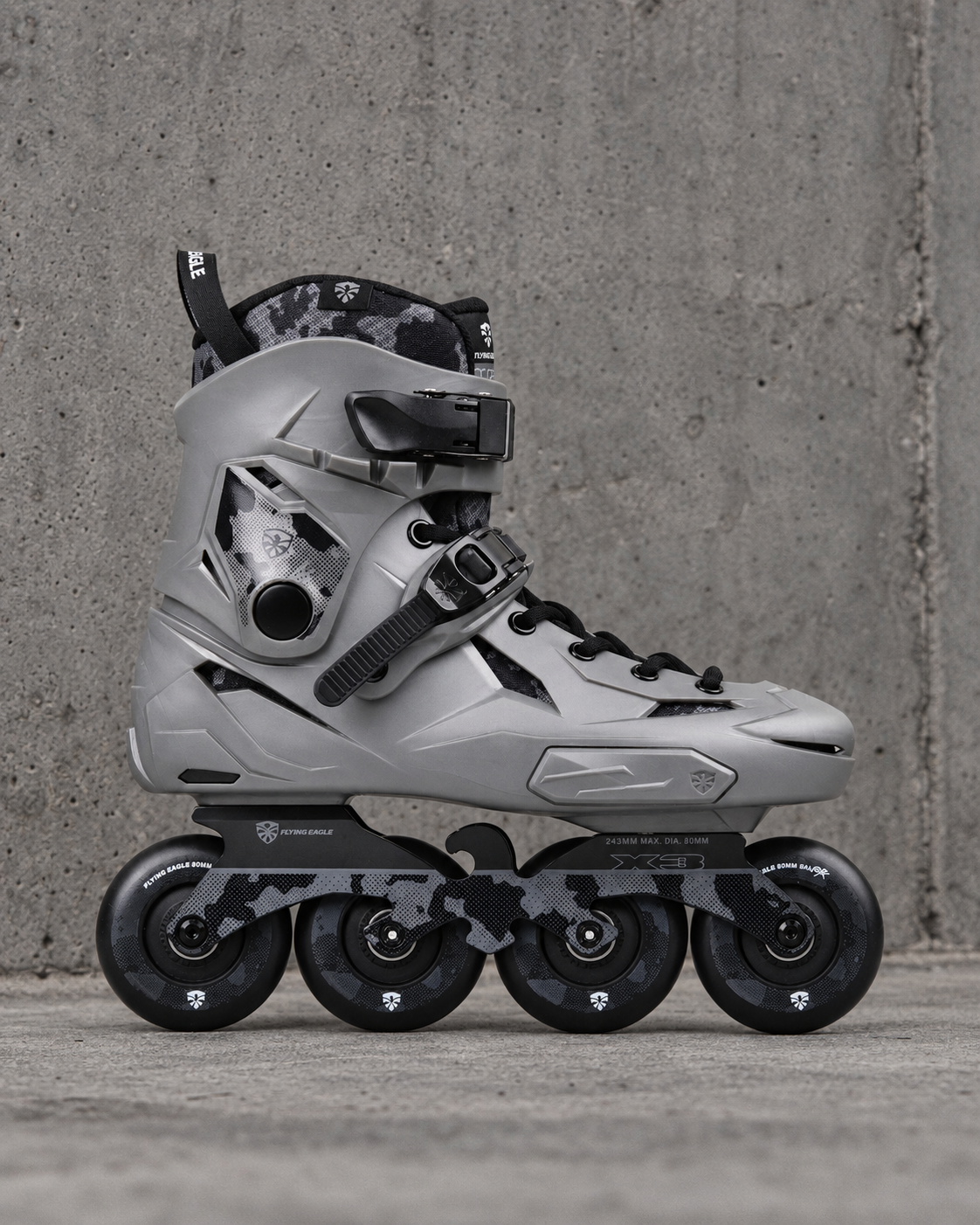 Patines FLYING EAGLE X3 SHRIKE GRIS OSCURO