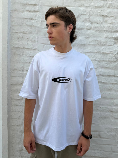 Remera ISO boxy blanca