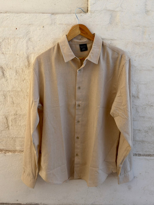 Camisa Lin beige