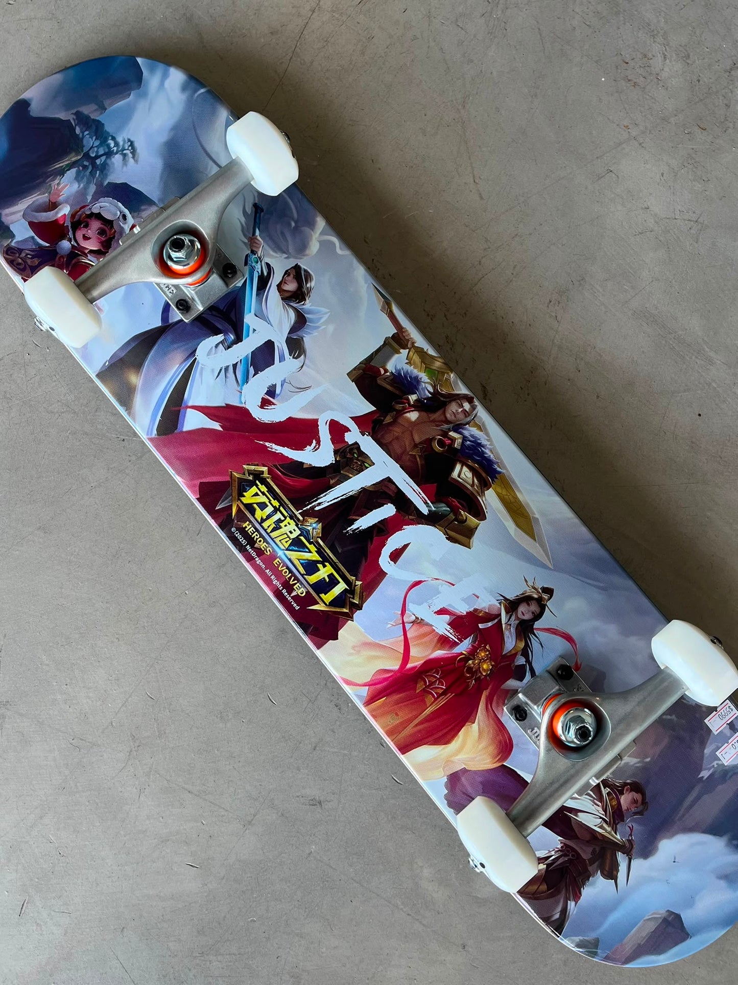 Skate Completo Justice Heroes