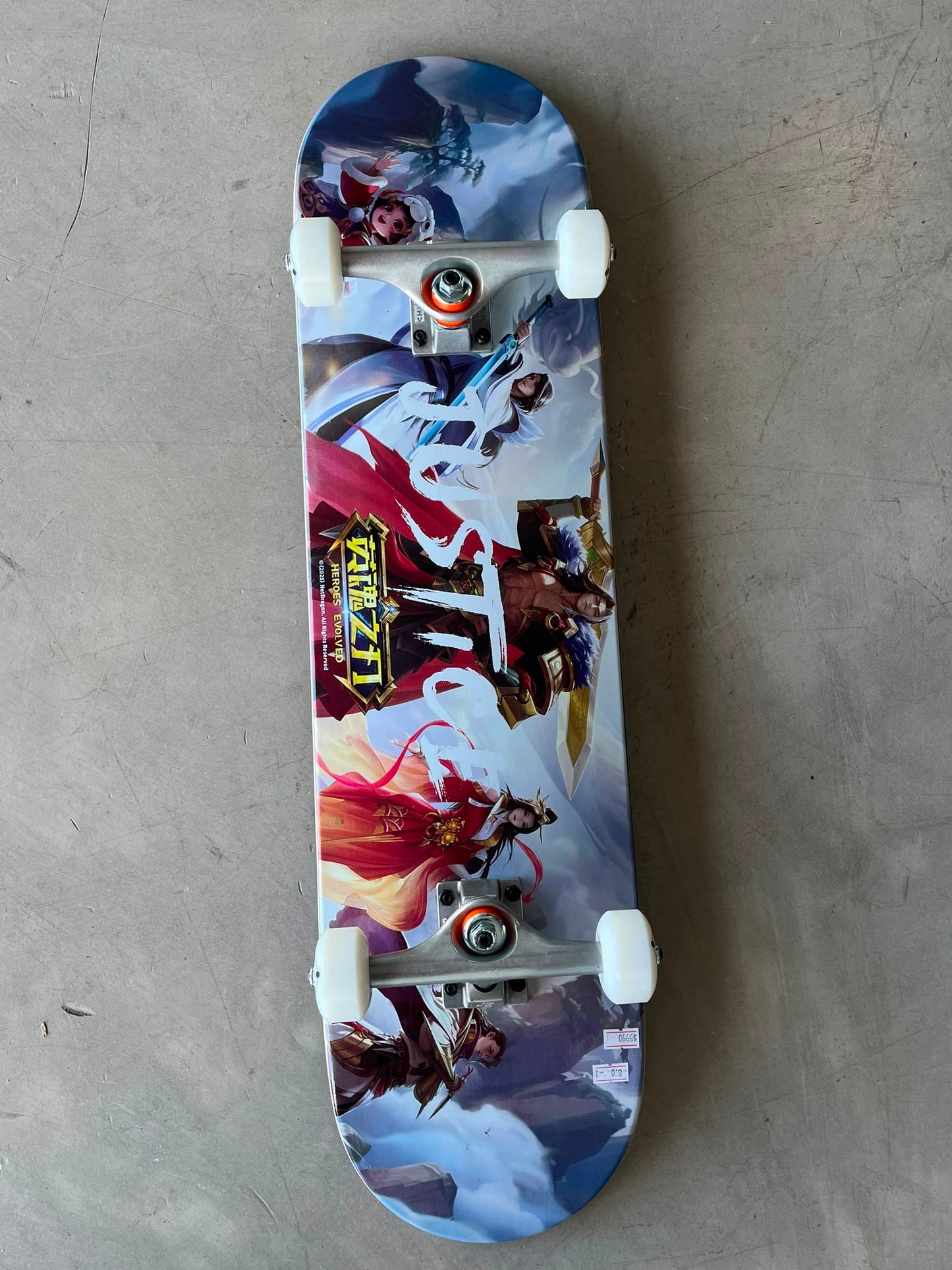 Skate Completo Justice Heroes