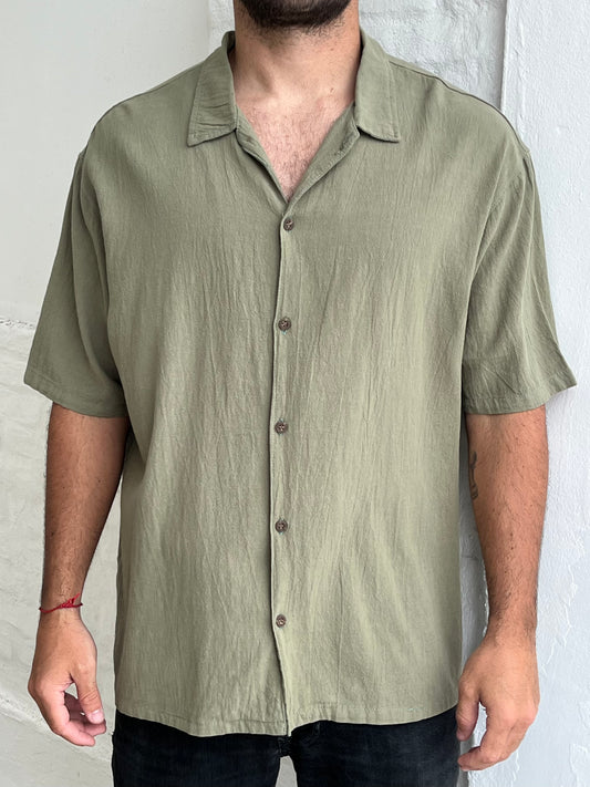 Camisa Tusor VERDE