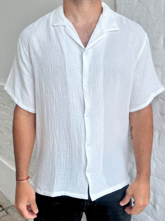 Camisa Muselina BLANCA