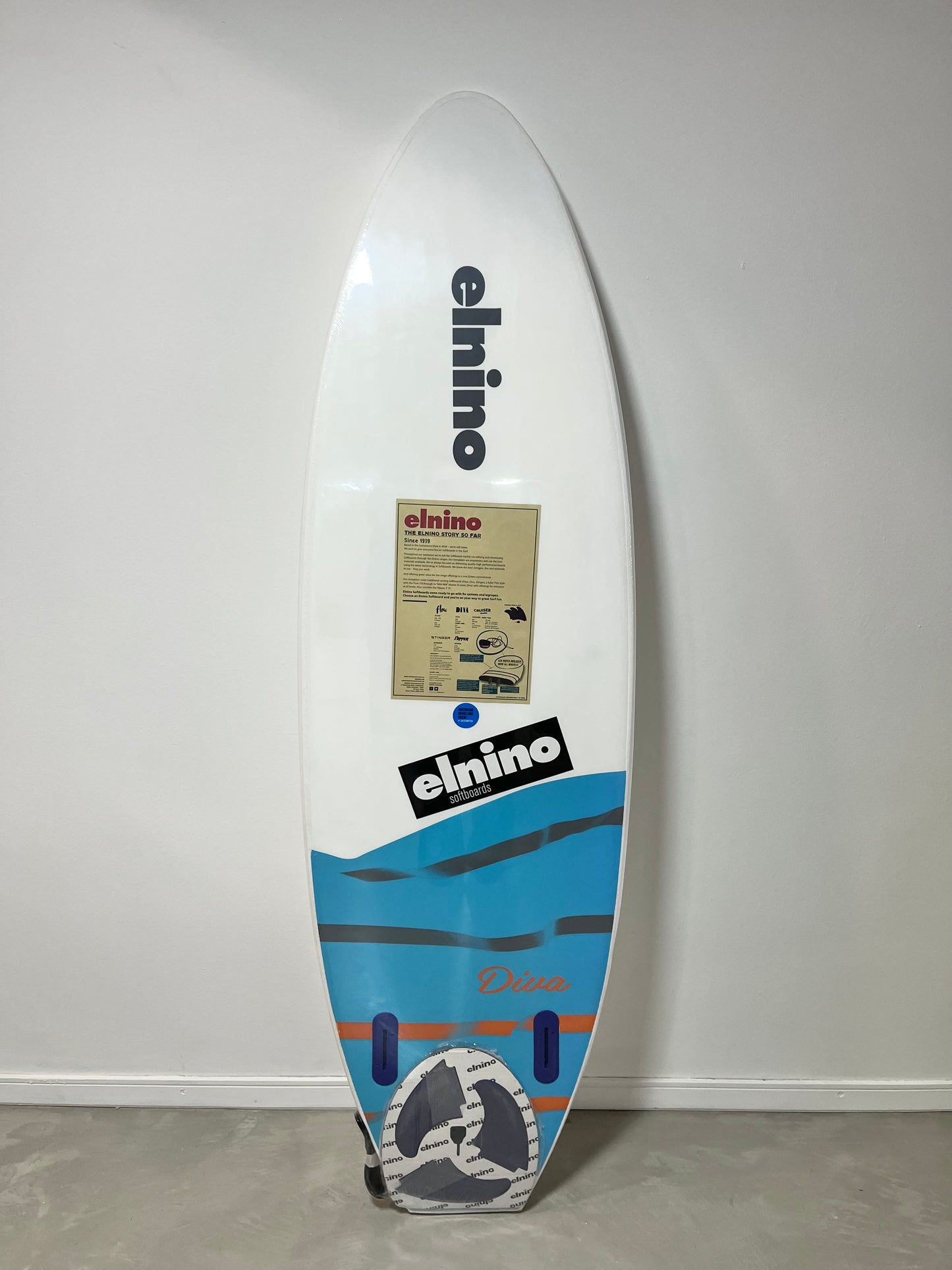 Tabla surf Soft Elnino Diva 6'0