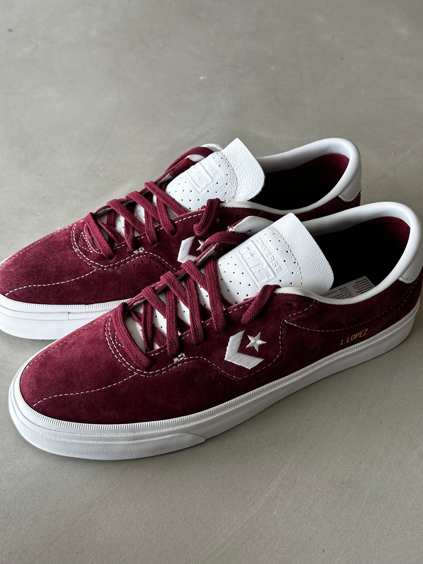 Championes CONVERSE L.LOPEZ BORDO