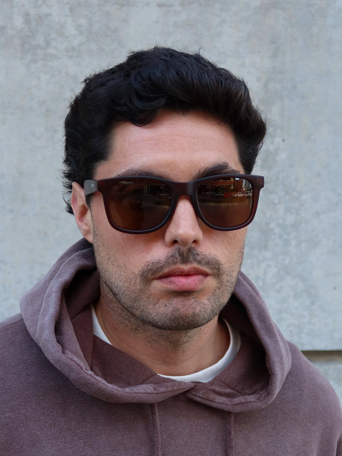 Lentes Sol Osten Neo Marron Matte