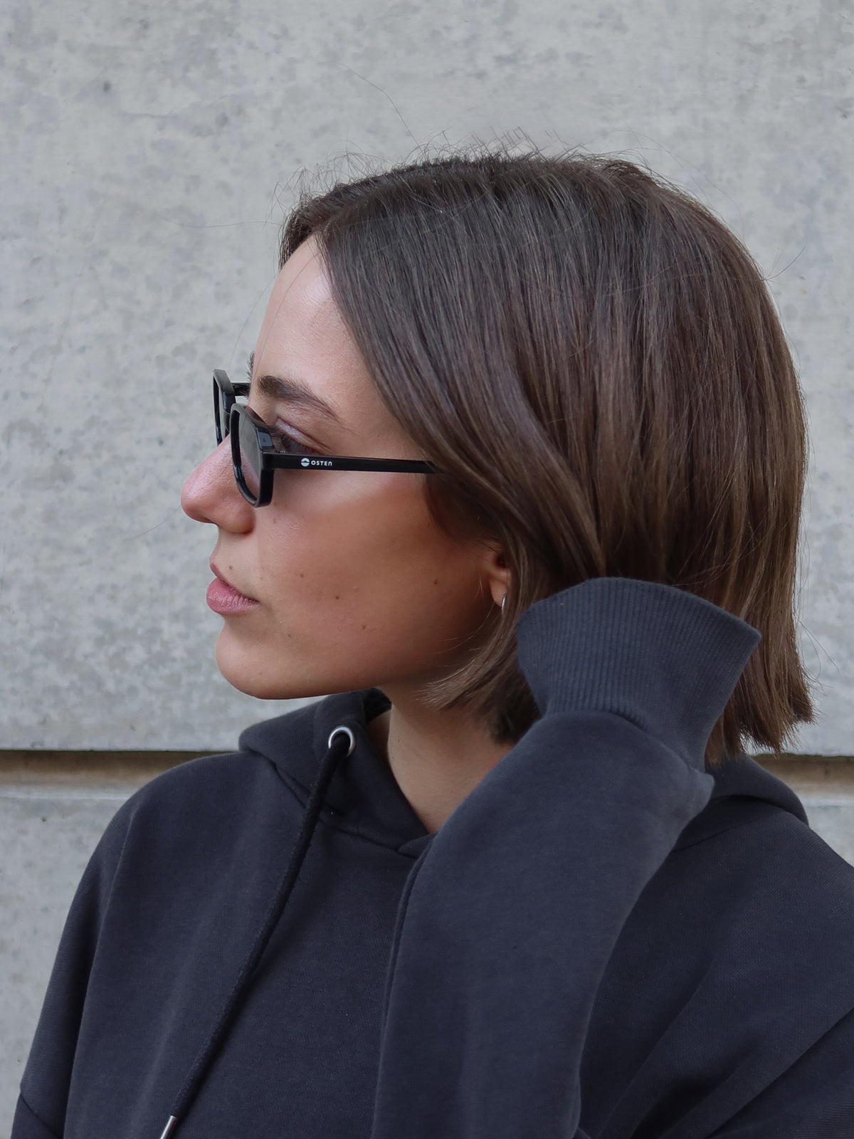 Lentes Sol Osten Metz Negro