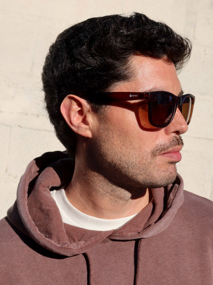 Lentes Sol Osten Neo Marron Matte