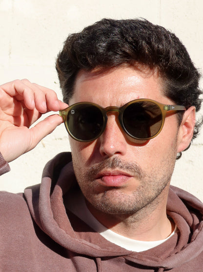 Lentes Sol Osten Tarifa Verde Mate