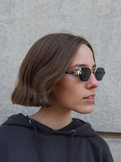 Lentes Sol Osten Lyon Plateado