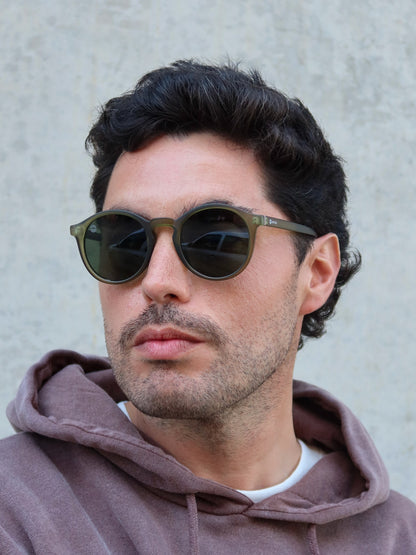 Lentes Sol Osten Tarifa Verde Mate